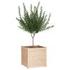 Garden Planter 27.6"x27.6"x27.6" Solid Wood Pine